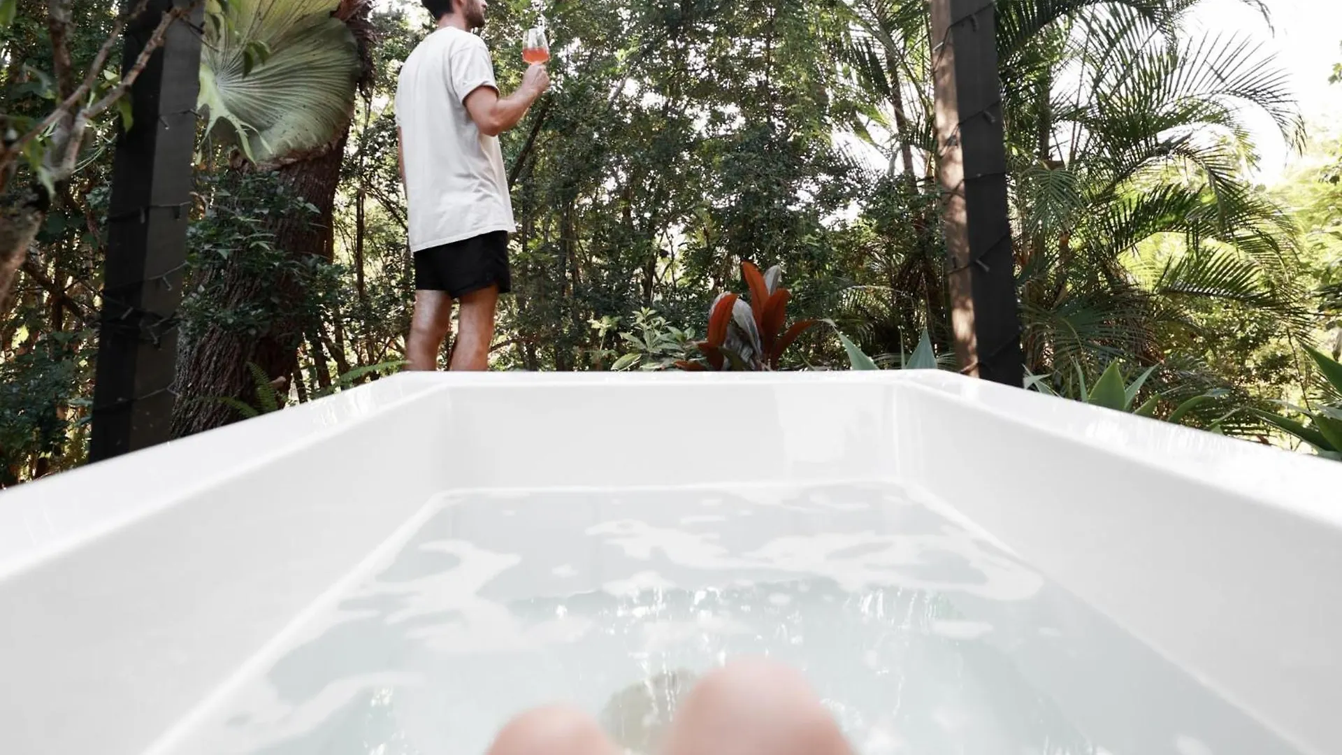 Ferienhaus Stylish Cottage With Outdoor Bath Near Montville Palmwoods